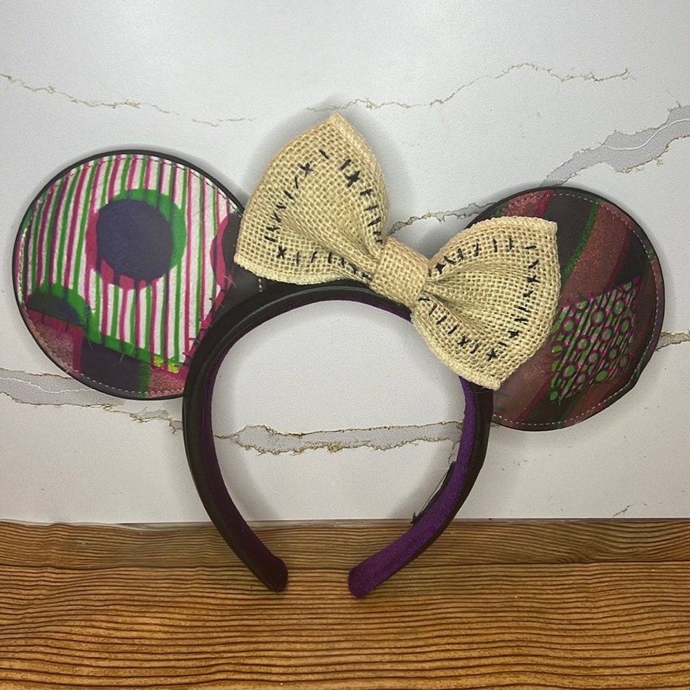 Nightmare before Christmas Sally Minnie Mouse Ears Headband